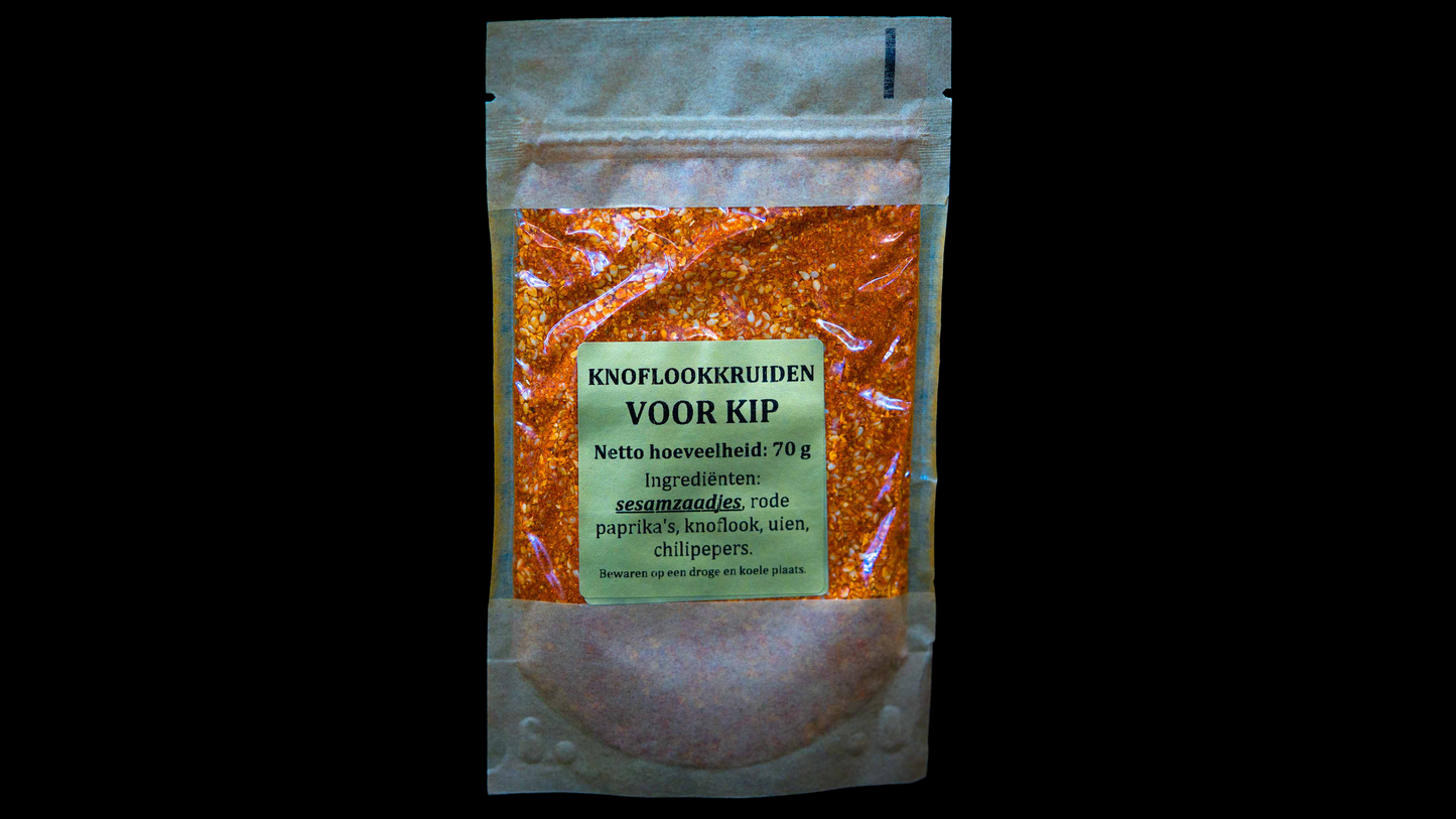 KNOFLOOKKRUIDEN VOOR KIP