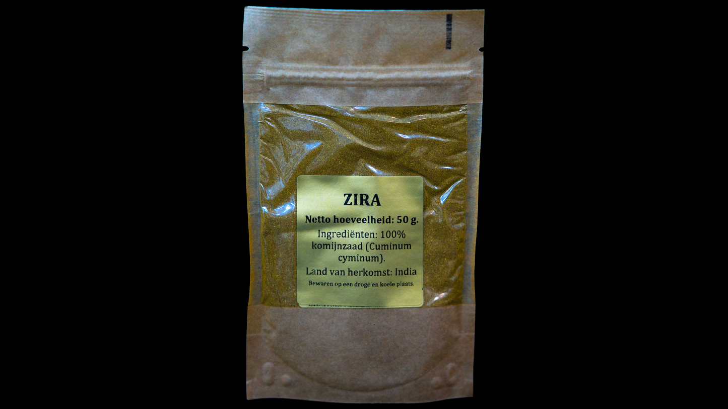 Komijnzaad gemalen (ZIRA)