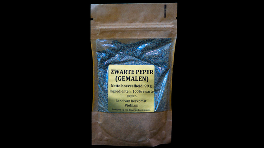 ZWARTE PEPER (GEMALEN)